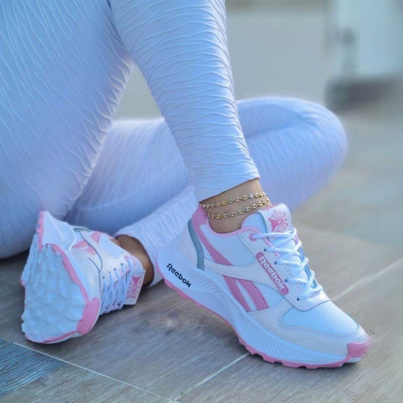Tenis mujer Rb Maya blanco - rosado