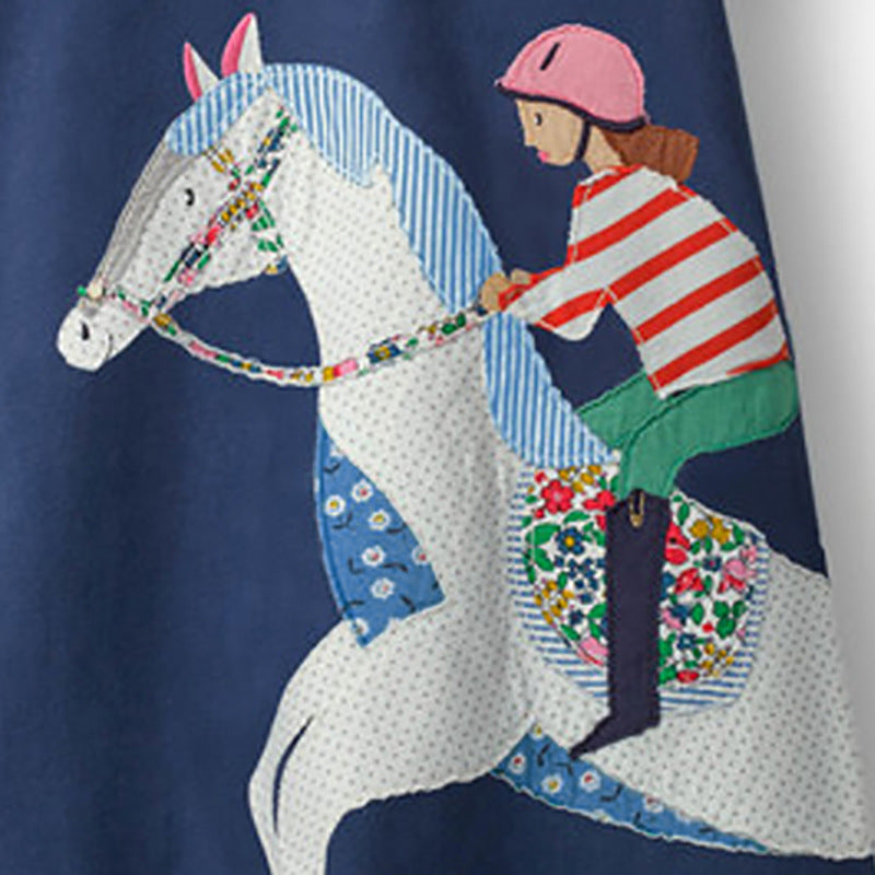 Vestido equitación para niña